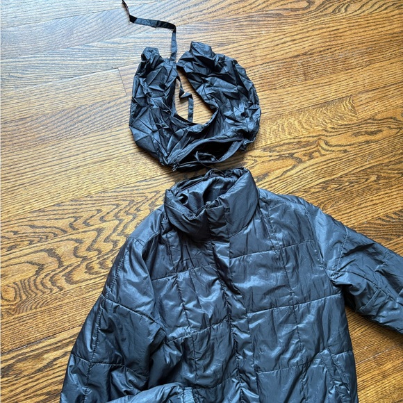 Madewell Travel Buddy Packable Puffer Jacket Black Small - Picture 11 of 11
